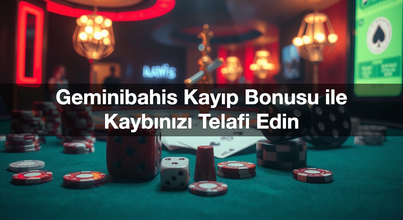 Geminibahis Kayıp Bonusu ile Kaybınızı Telafi Edin
